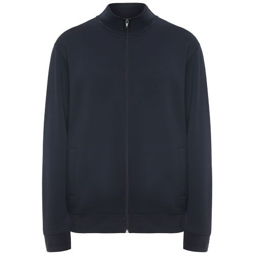 Pull zippé unisexe à personnaliser Ulan ROLY Bleu marine